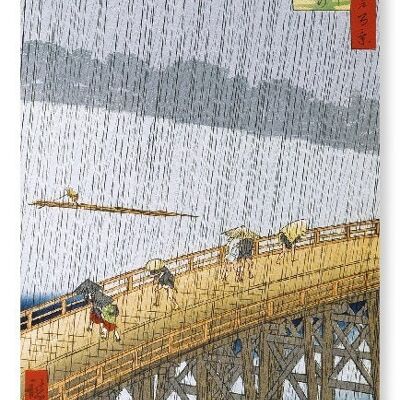 SUDDEN SHOWER Japanese Art Print