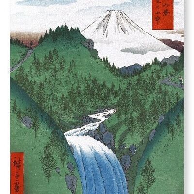IZU MOUNTAINS Japanese Art Print