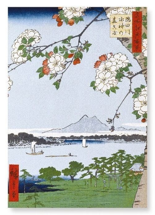 SUMIDA RIVER Japanese Art Print