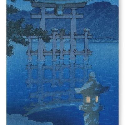 STARRY NIGHT OF MIYAJIMA Japanese Art Print