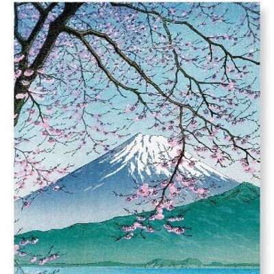 MOUNT FUJI IN SPRINGTIME Japanese Art Print