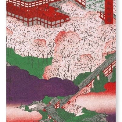 YAMATO HASE TEMPLE Japanischer Kunstdruck