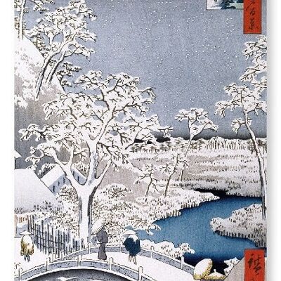 DRUM BRIDGE Japanese Art Print