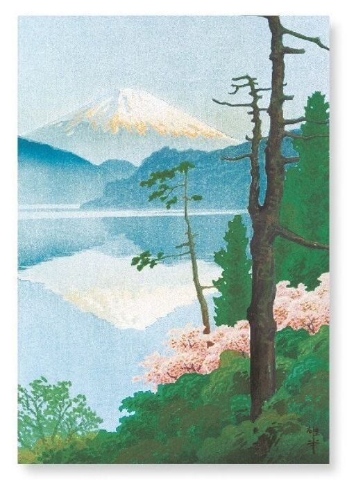 MOUNT FUJI FROM TAGANOURA C. 1930  Japanese Art Print