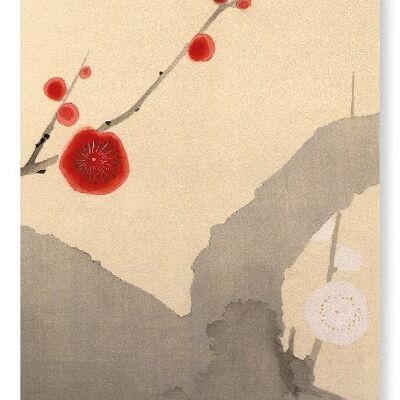 PLUM BLOSSOM FLOWERS Japanese Art Print