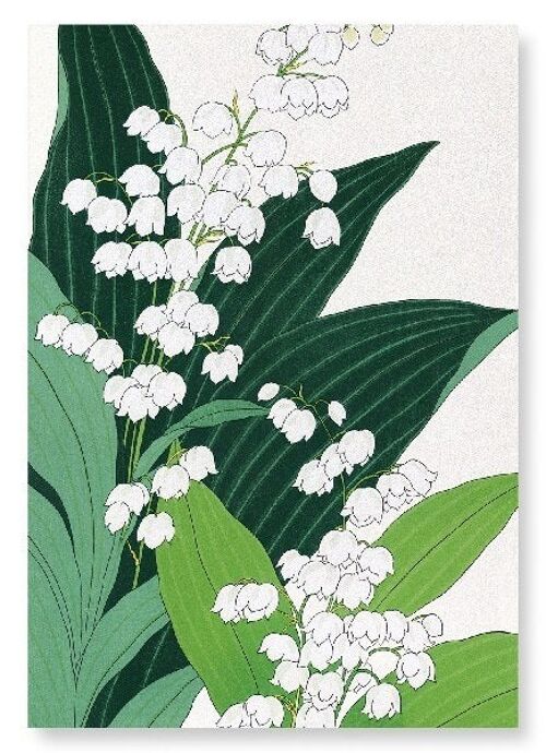LILY OF THE VALLEY Japanese Art Print