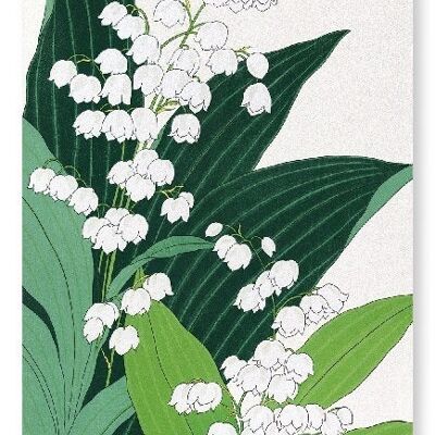 LILY OF THE VALLEY Impression artistique japonaise
