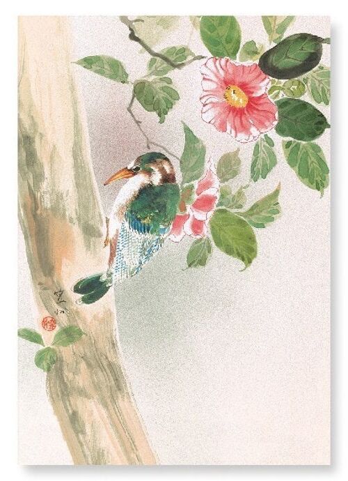 WOODPECKER C.1890  Japanese Art Print