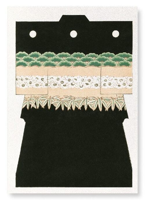 KIMONO OF PINE, BAMBOO, AND PLUM 1899  2xPrints