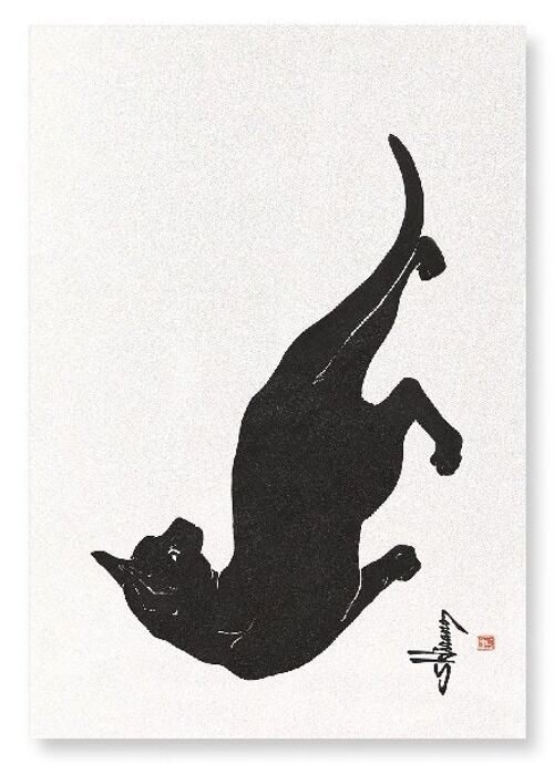 CAT NO.7 Japanese Art Print