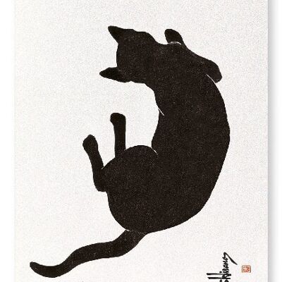 CAT NO.8 Japanese Art Print