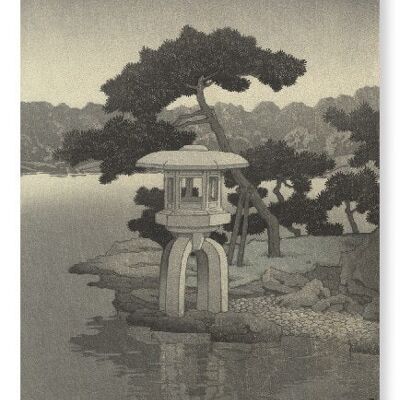 JARDIN KIYOSUMI 1938 Impression artistique japonaise