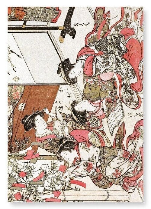 COURTESANS OF SHIN KANAYA READING 1776  2xPrints