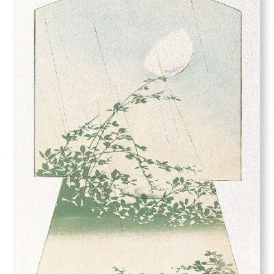 KIMONO NUIT DE PLUIE EN AUTOMNE 1899 Impression artistique japonaise