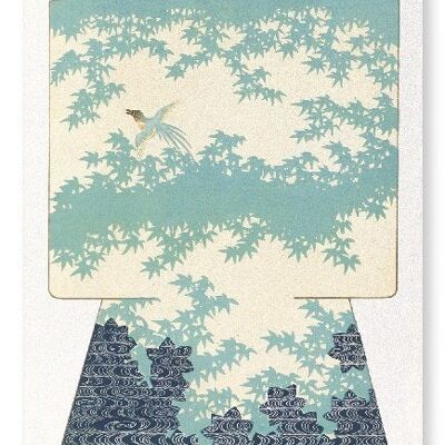 Kimono aus Ahornblättern 1899 japanischer Kunstdruck