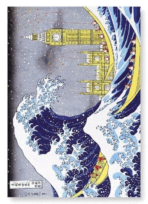 CHRISTMAS WAVE OF LONDON Japanese Art Print