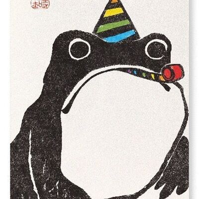 PARTY FROG Stampa artistica giapponese