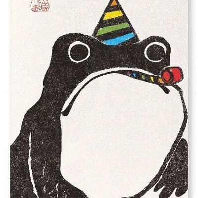 PARTY FROG Japanese Art Print