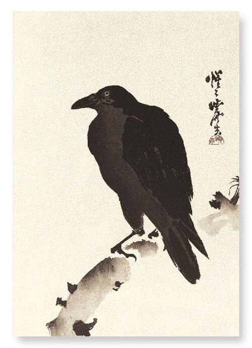 CROW C.1868  Japanese Art Print