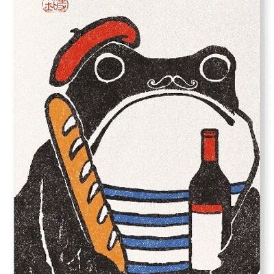 FRENCH FROG Japanese Art Print