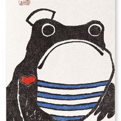 Stampa d'arte giapponese SAILOR Frog