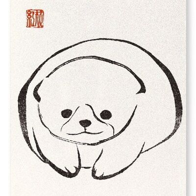 PUPPY C.1800  Japanese Art Print