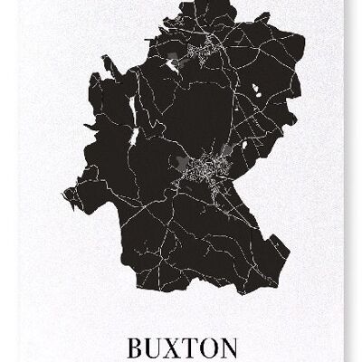 BUXTON CUTOUT (DARK): Art Print