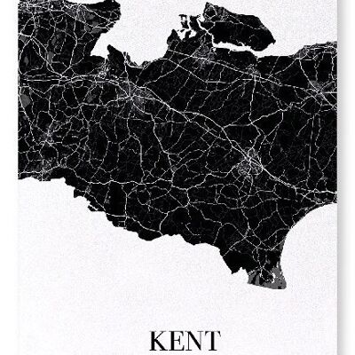 RECORTE DE KENT (OSCURO): Lámina artística