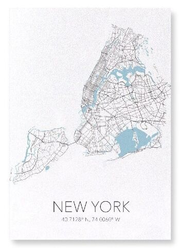 DÉCOUPE DE NEW YORK (FONCÉ): Impression artistique 3