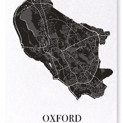 OXFORD CUTOUT (DARK): Art Print
