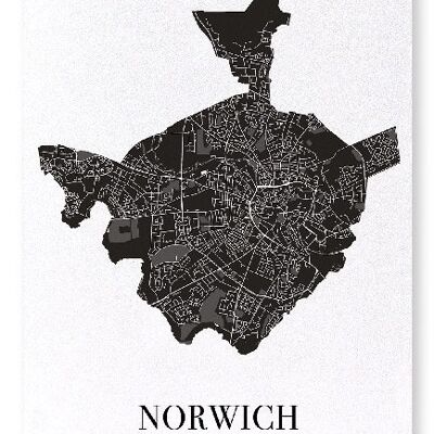 NORWICH CUTOUT (SCURO): Stampa artistica