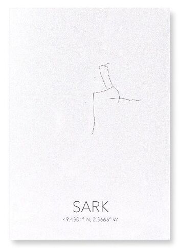 SARK CUTOUT (FONCÉ): Impression artistique 2