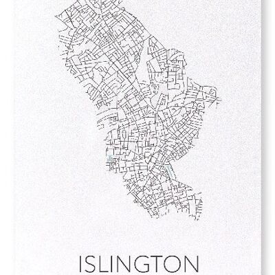 ISLINGTON CUTOUT (LIGHT): Art Print