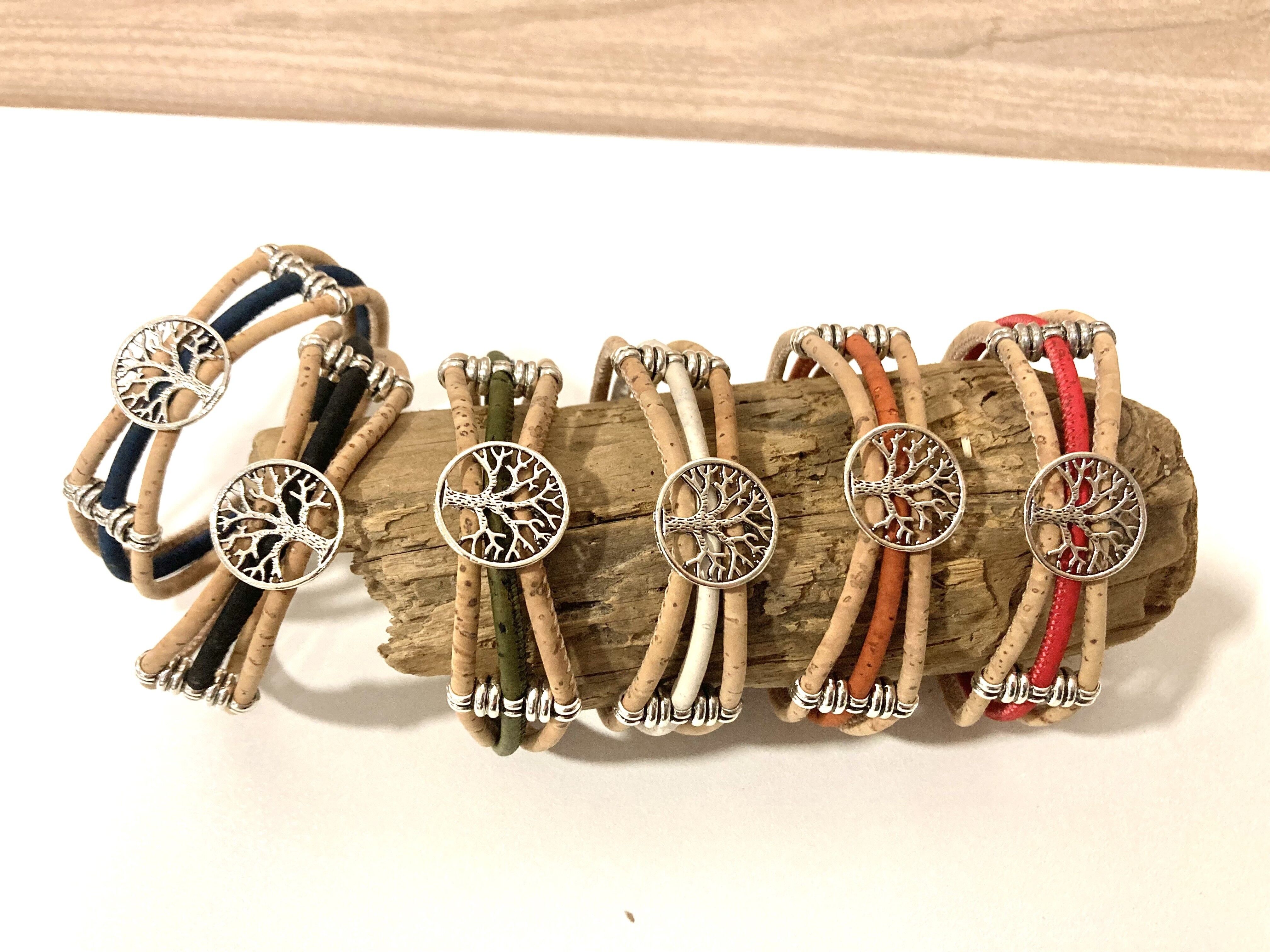 Handmade GAIA cork bracelet