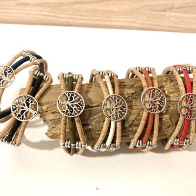 Handmade GAIA cork bracelet