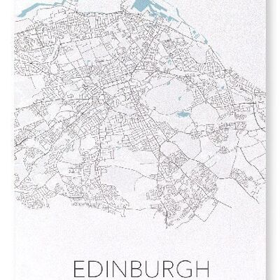 EDINBURGH CUTOUT (LIGHT): Art Print