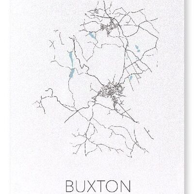 BUXTON CUTOUT (LIGHT): Art Print
