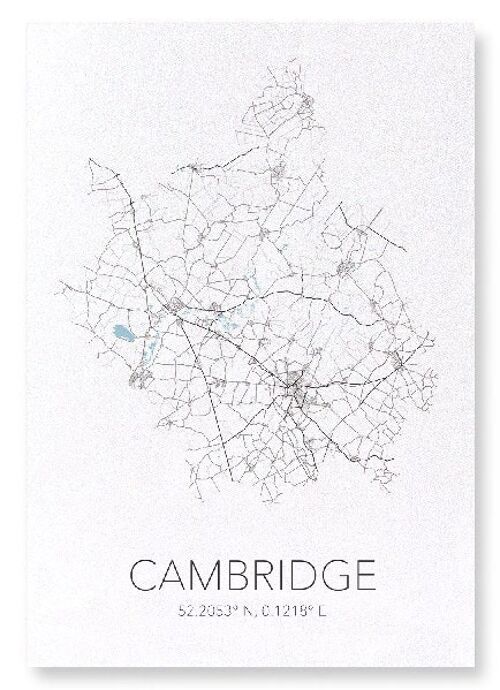 CAMBRIDGE CUTOUT (LIGHT): Art Print