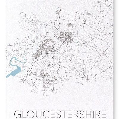 GLOUCESTERSHIRE CUTOUT (LUCE): Stampa artistica