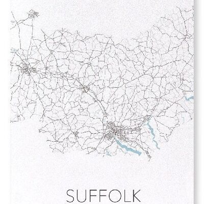 DÉCOUPE SUFFOLK (LUMIÈRE): Impression artistique