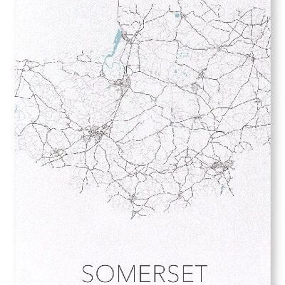 SOMERSET AUSSCHNITT (LICHT): Kunstdruck