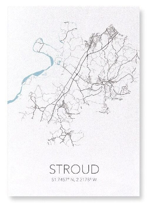 STROUD  CUTOUT (LIGHT): Art Print
