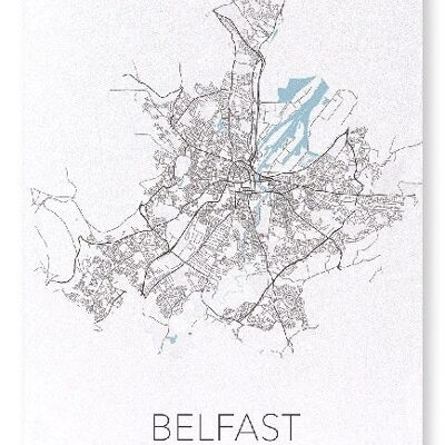 RECORTE DE BELFAST (LUZ): Lámina artística