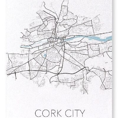 RECORTE DE LA CIUDAD DE CORK (LUZ): NO.2 Lámina artística