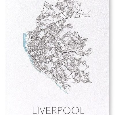 LIVERPOOL CUTOUT (LUCE): Stampa artistica