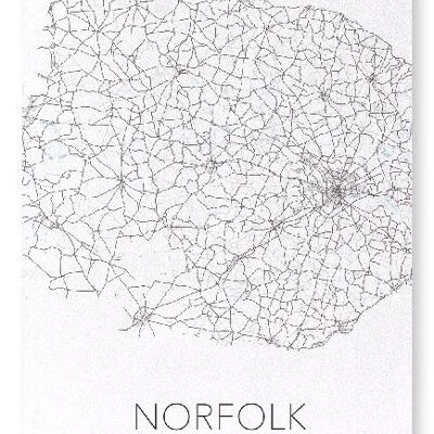 RECORTE DE NORFOLK (LUZ): Lámina artística