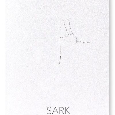SARK AUSSCHNITT (LICHT): Kunstdruck