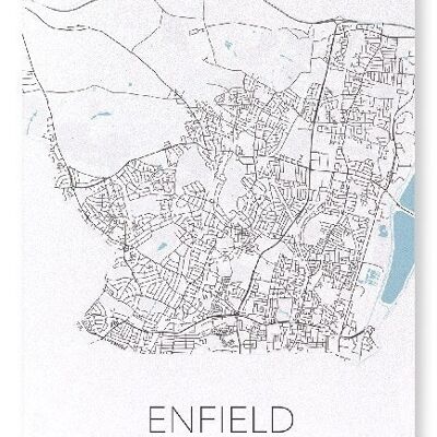 ENFIELD AUSSCHNITT (LICHT): Kunstdruck