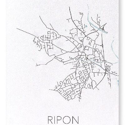 RIPON CUTOUT (LIGHT): Art Print
