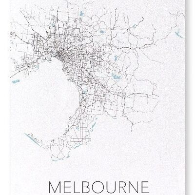 MELBOURNE CUTOUT (LUCE): Stampa artistica